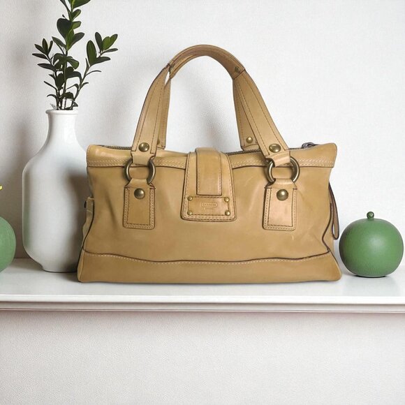 COACH Legacy 10330 65th Anniversary Mandy Y2K Bag in tan - Picture 5 of 12